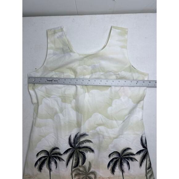 KY's Original Made in Hawaii USA Sleeveless Hawaiian Mini Dress . Size XL - Picture 6 of 7
